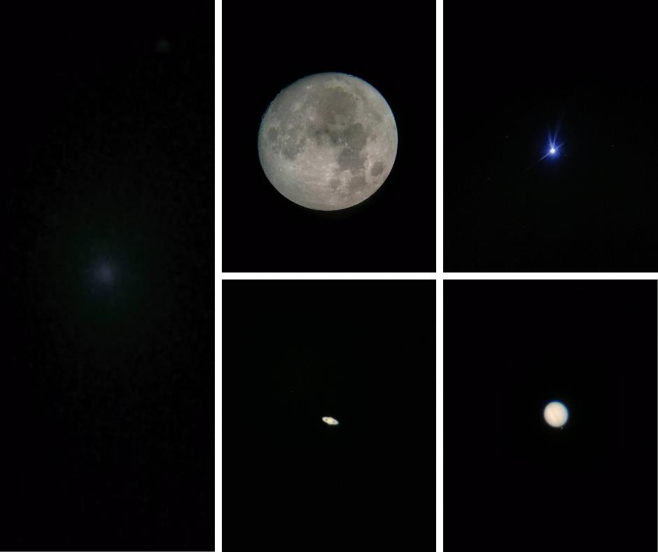 Evento di osservazione stellare con telescopio