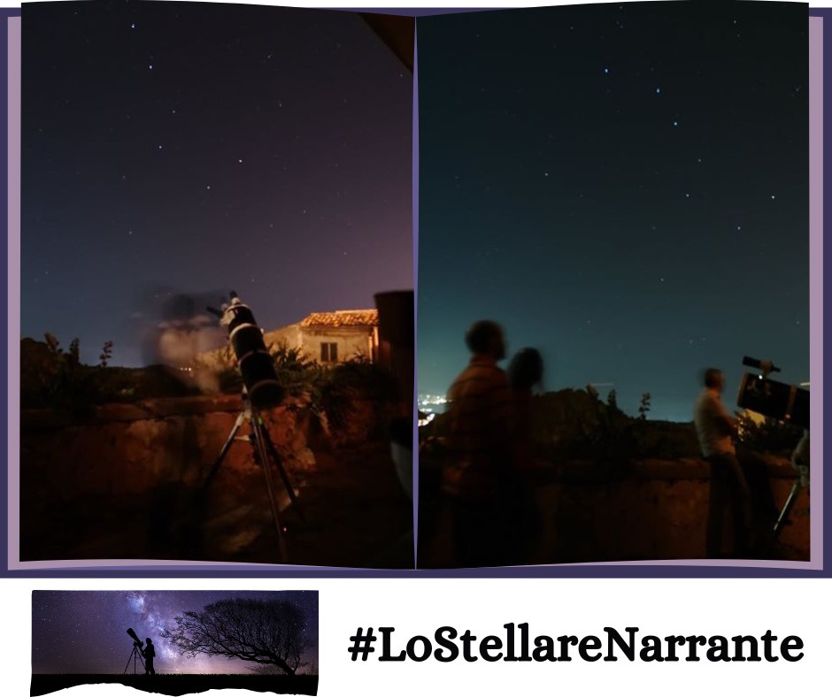 Partecipanti a una serata astronomica